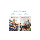 TP-Link Wi-Fi-Range-Extender RE605X