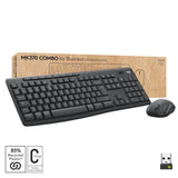 Keyboard & Mouse Logitech Wireless Combo for Business MK370 black (DE) (920-012065)