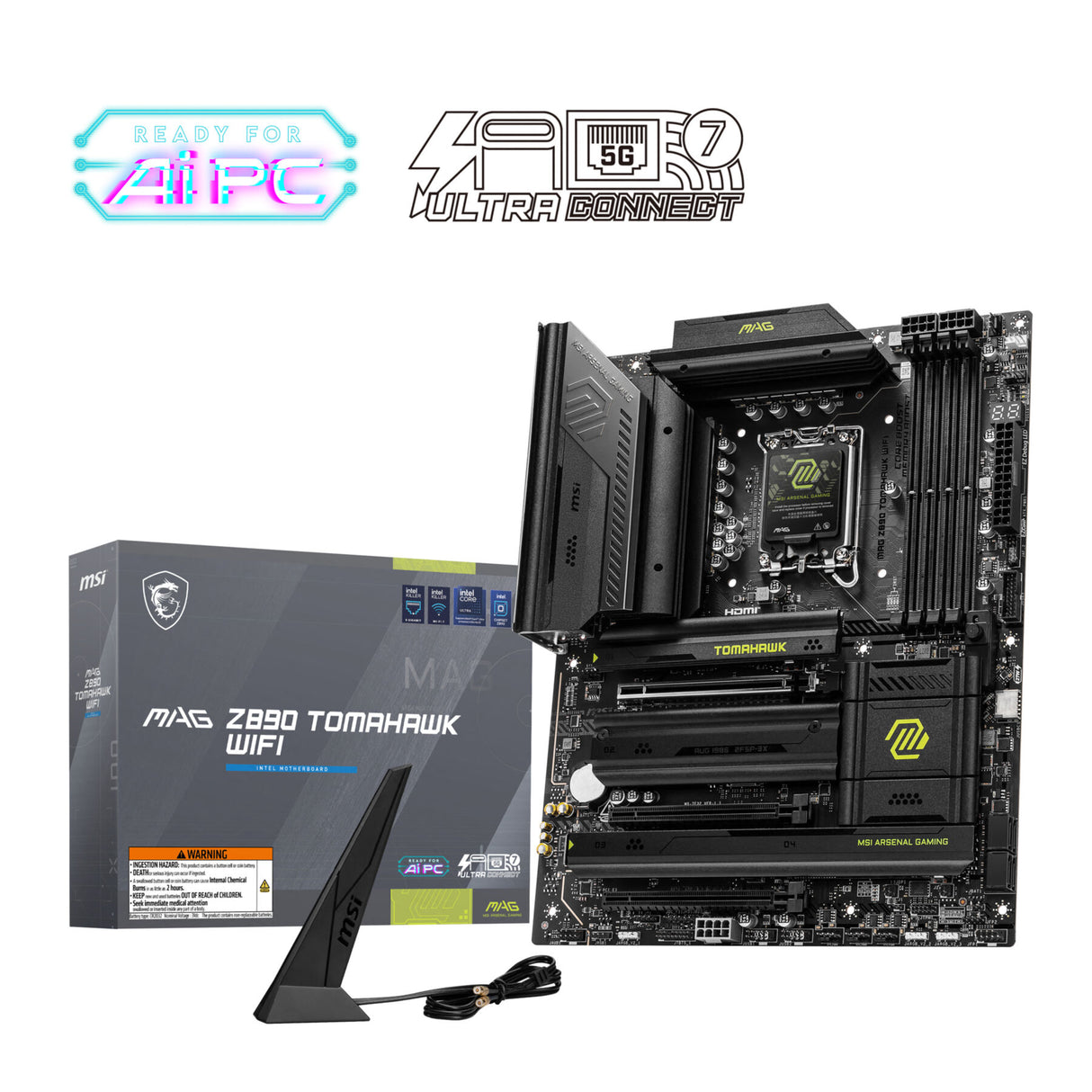 MSI MAG Z890 TOMAHAWK WIFI (1851) (D)