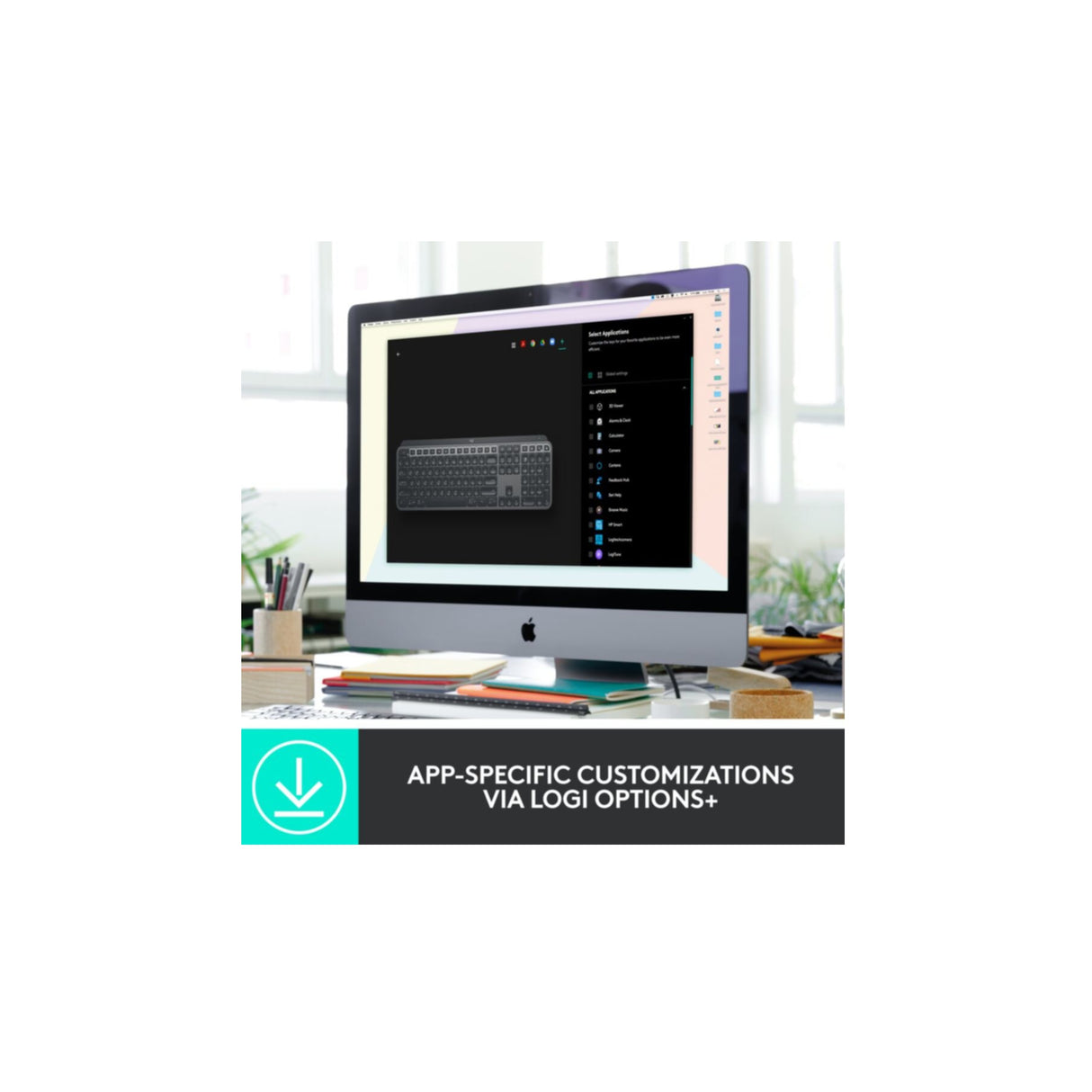 Keyboard & Mouse Logitech MX Keys Combo for Business Wireless black (DE) (920-010926)