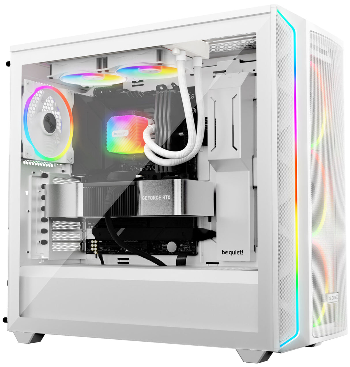 Cooler Be Quiet! Light Loop - Prozessor - Wasserkühlung - 240mm White (BW021)