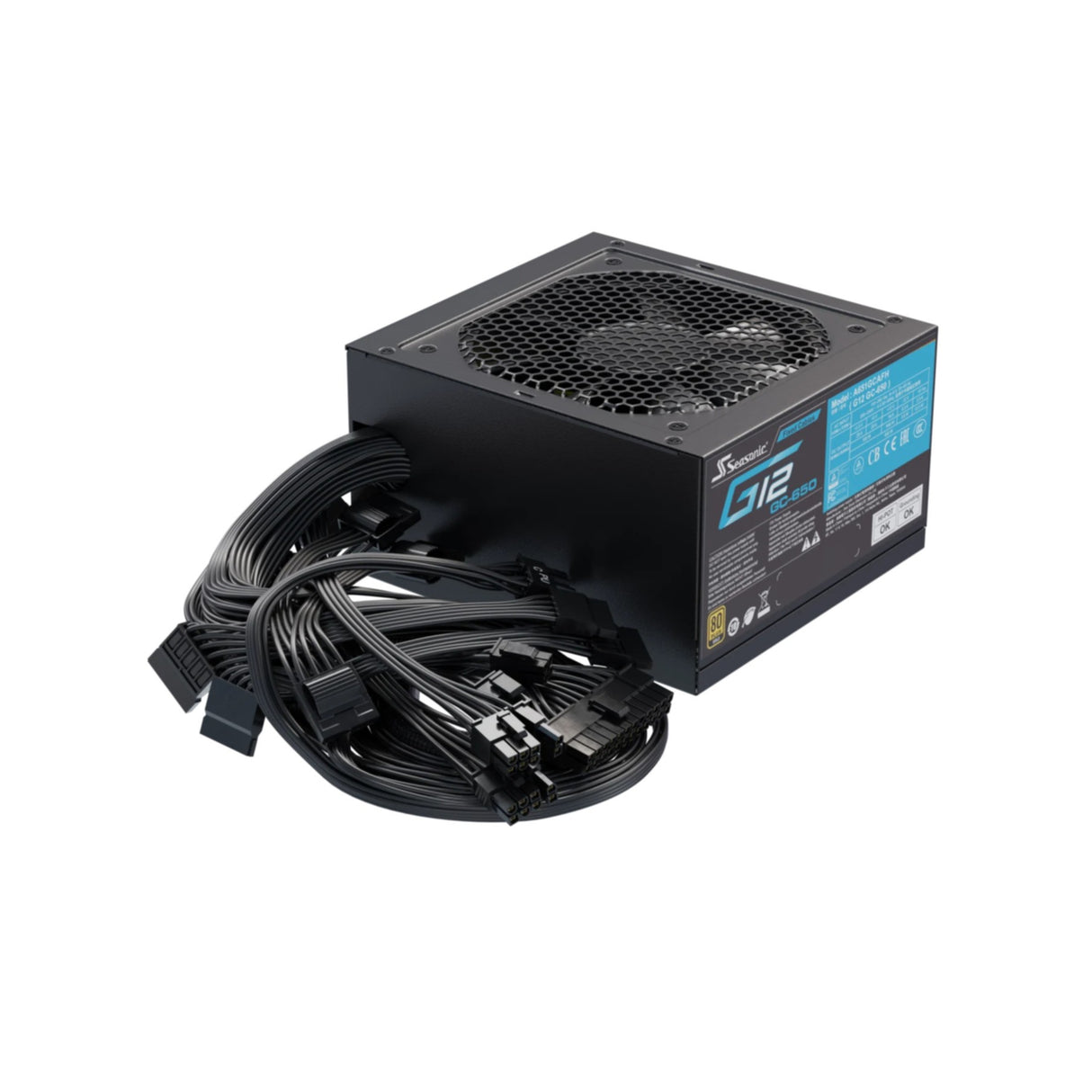 PC- Netzteil Seasonic G12 GC-650 80+ Gold