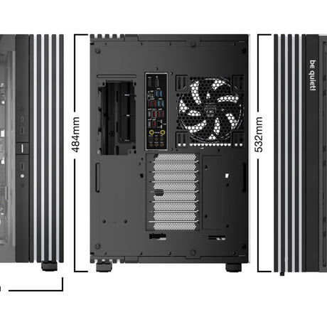 PC- Gehäuse BeQuiet Light Base 900 FX - Black, Bild 2