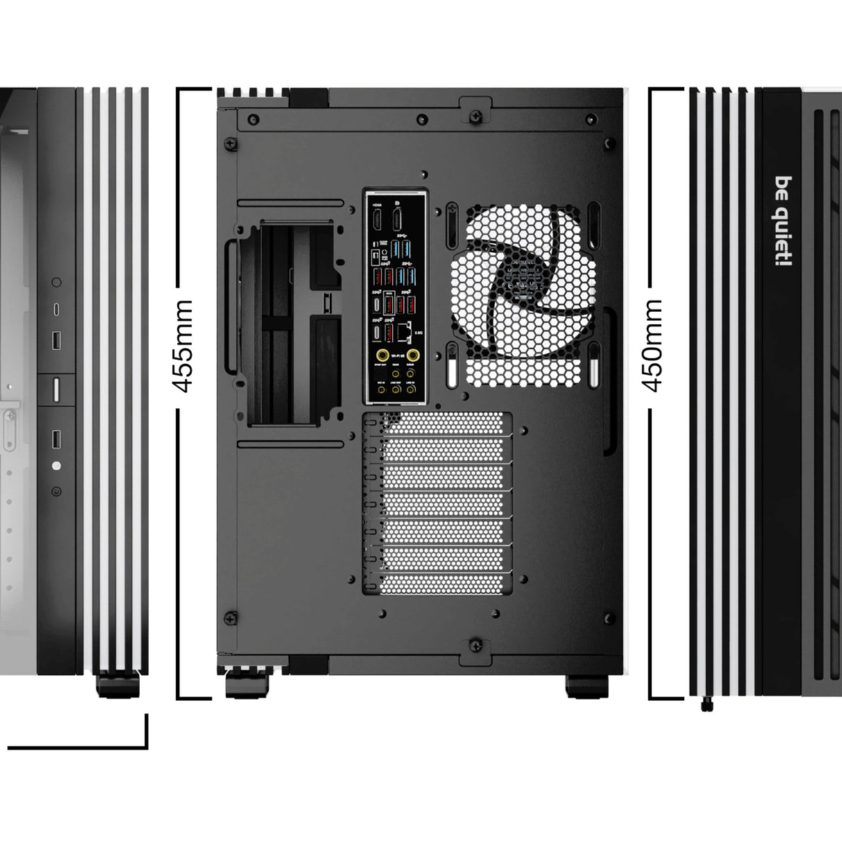 PC- Gehäuse BeQuiet Light Base 600 LX - Black