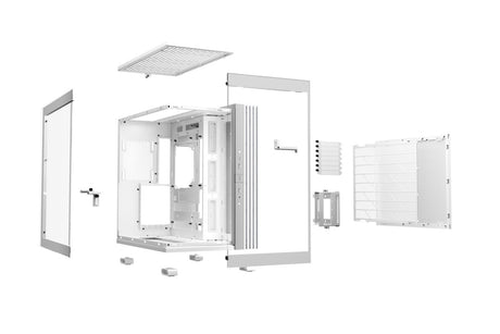 PC- Gehäuse BeQuiet Light Base 600 DX - White, Bild 4