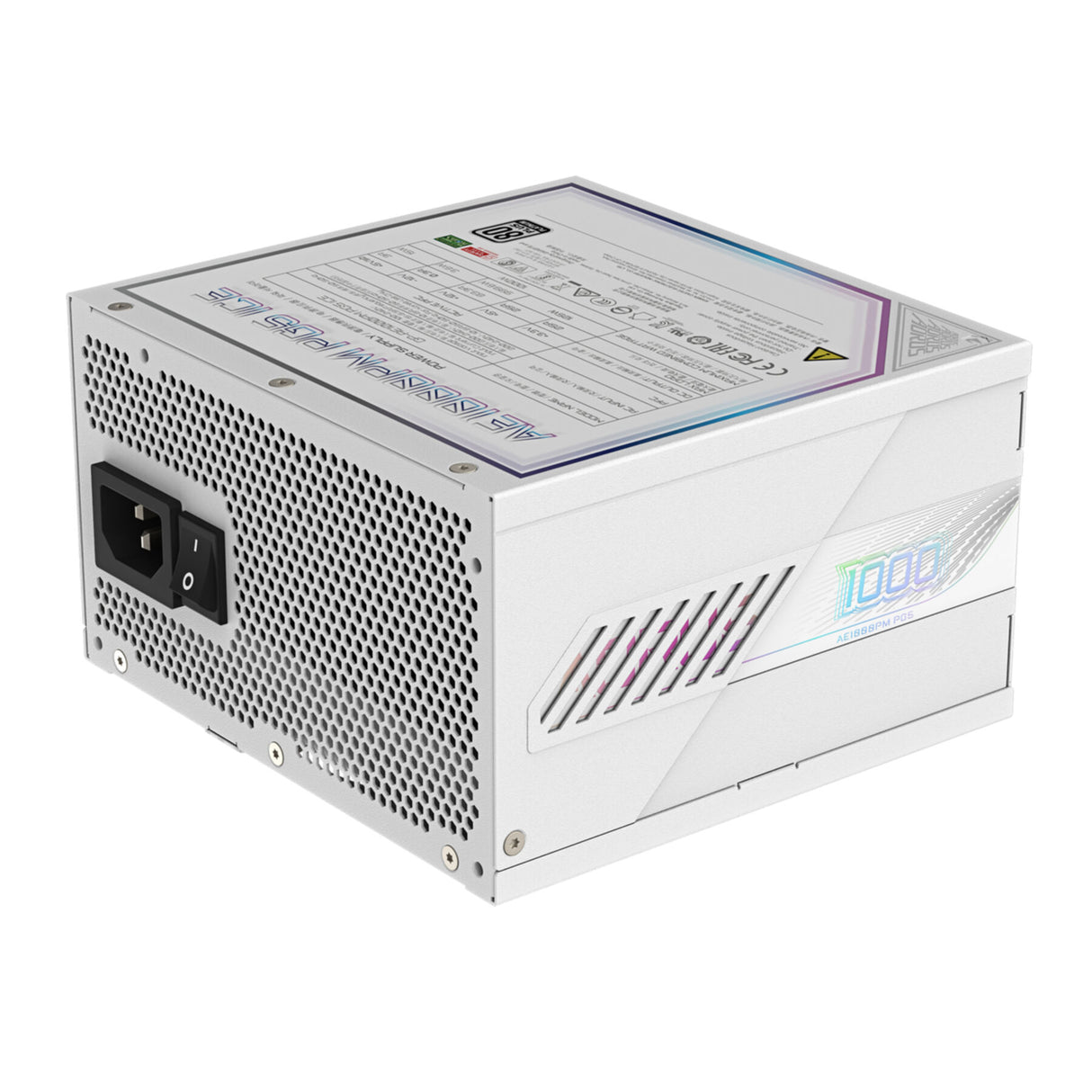 PC- Netzteil Gigabyte AORUS ELITE P1000W - 1000W Platinum White