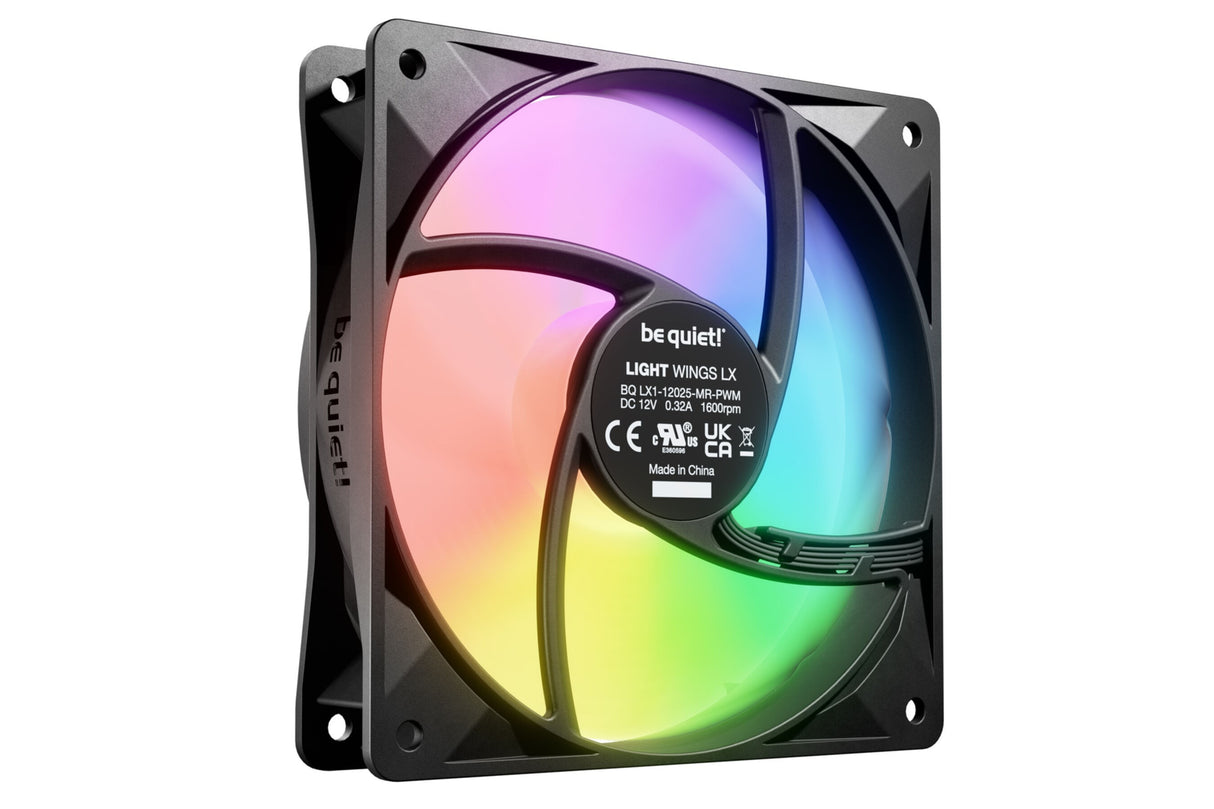 PC- Gehäuselüfter Be Quiet Light Wings LX 120mm PWM (triple pack)
