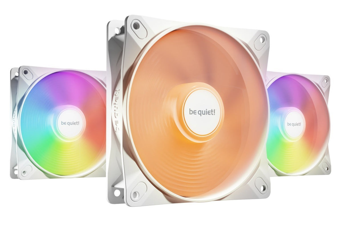 PC- Gehäuselüfter Be Quiet Light Wings LX 120mm PWM white hight-speed (triple pack) BL125