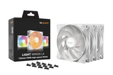 PC- Gehäuselüfter Be Quiet Light Wings LX 120mm PWM white hight-speed (triple pack) BL125, Bild 5