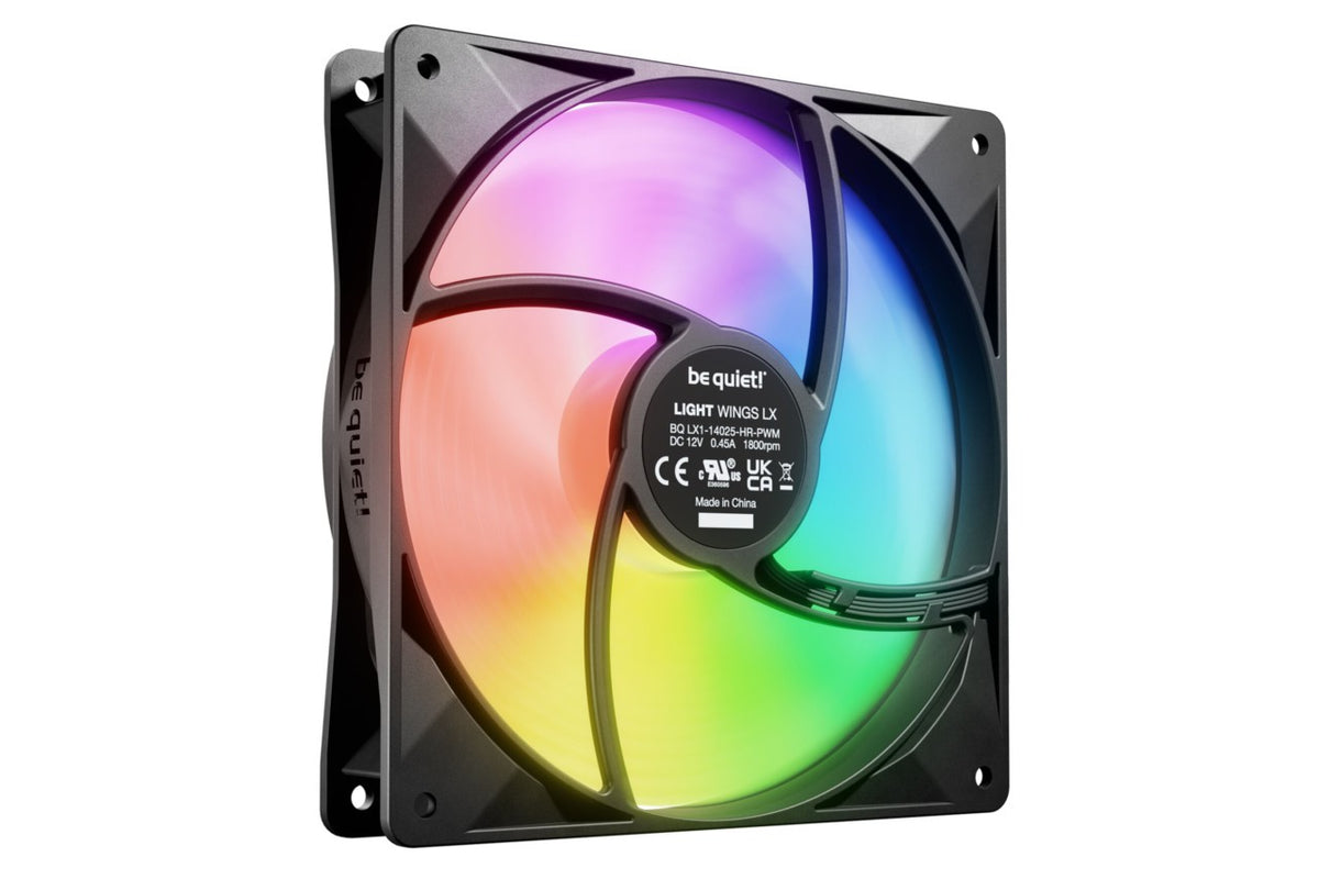 PC- Gehäuselüfter Be Quiet Light Wings LX 140mm PWM black high-speed BL129 [86120_4_1280x1280..jpg]
