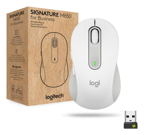 Mouse Logitech Signature M650 Business Bluetooth - weiß (910-006275), Bild 7