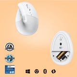 Mouse Logitech Lift white (910-006475)