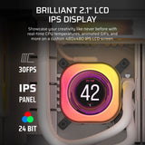 Cooler Corsair iCUE Link TITAN 240 RX LCD AIO - Wasserkühlung