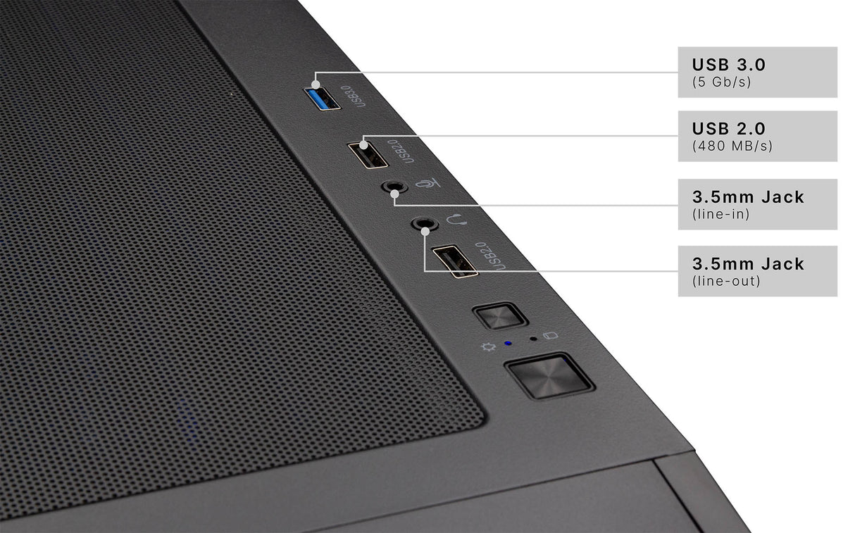 Captiva PC Highend Gaming I95-841 (i7-14700KF/RTX5060 Ti 16GB GDDR7/SSD 2TB/32GB/WLAN/w/o OS)