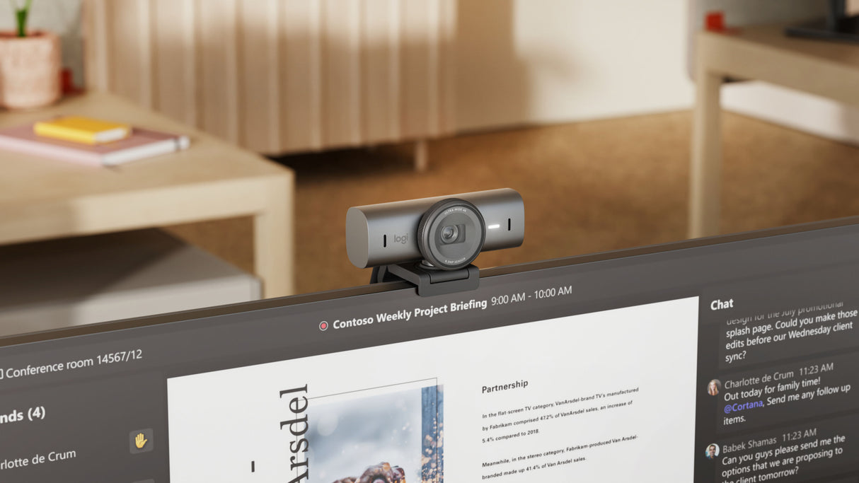 Webcam Logitech MX Brio 705 Business GRAPHITE (960-001530)