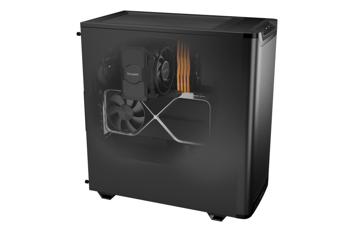 PC- Gehäuse BeQuiet Pure Base 501 Airflow - black, Bild 5