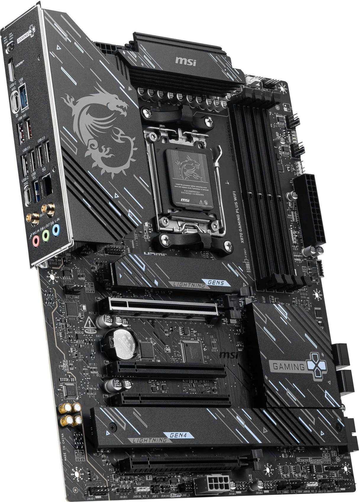 MSI MAG X870 Gaming Plus Wifi (AM5) (D)