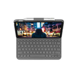 Keyboard Logitech Slim Folio iPad (10th gen) gray (DE) (920-011423)