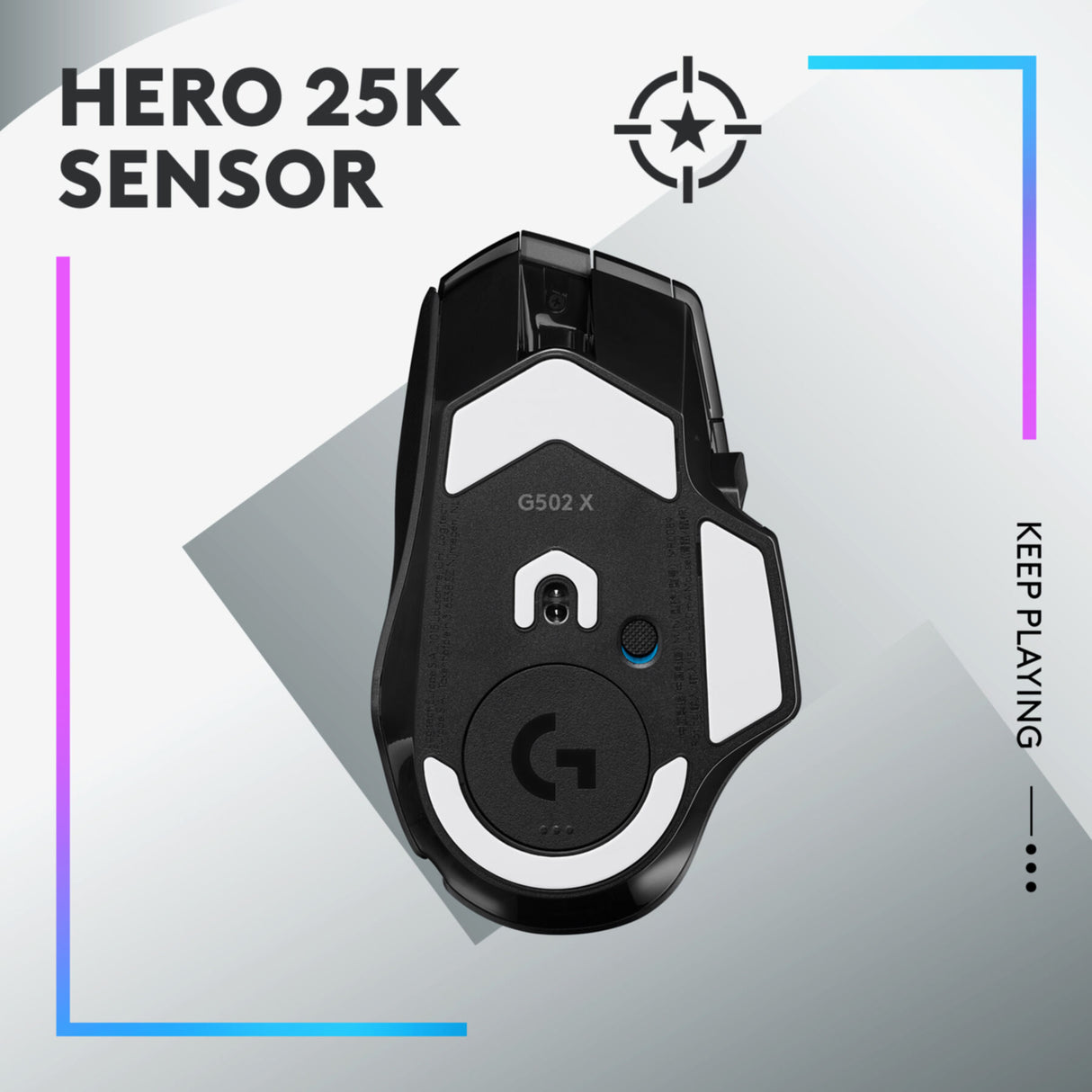 Mouse Logitech G G502 X Plus Wireless black (910-006162)