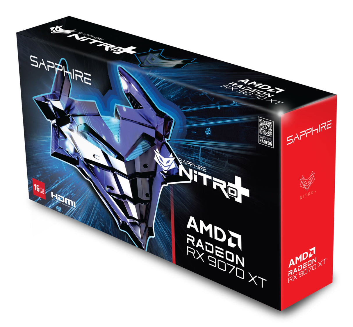 VGA SAPPHIRE NITRO+ RADEON RX 9070 XT 16GB Gaming OC (UEFI)
