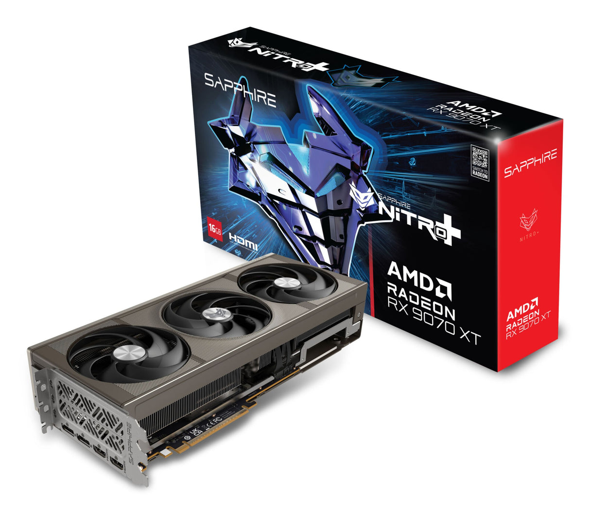 VGA SAPPHIRE NITRO+ RADEON RX 9070 XT 16GB Gaming OC (UEFI)