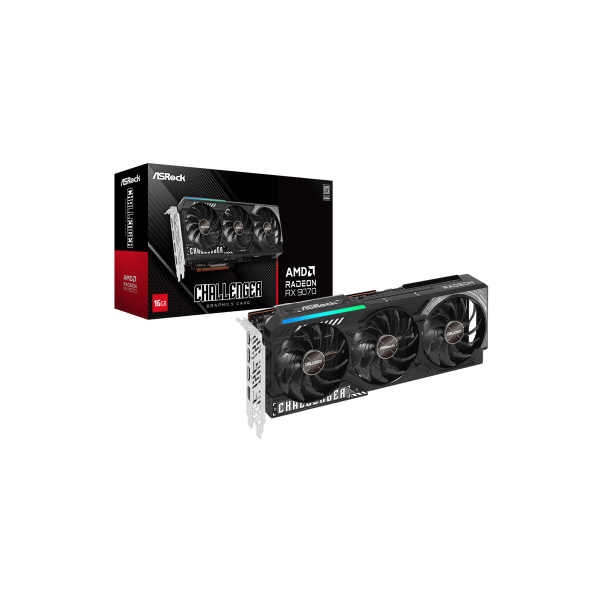 VGA ASRock Radeon RX 9070 16GB Challenger