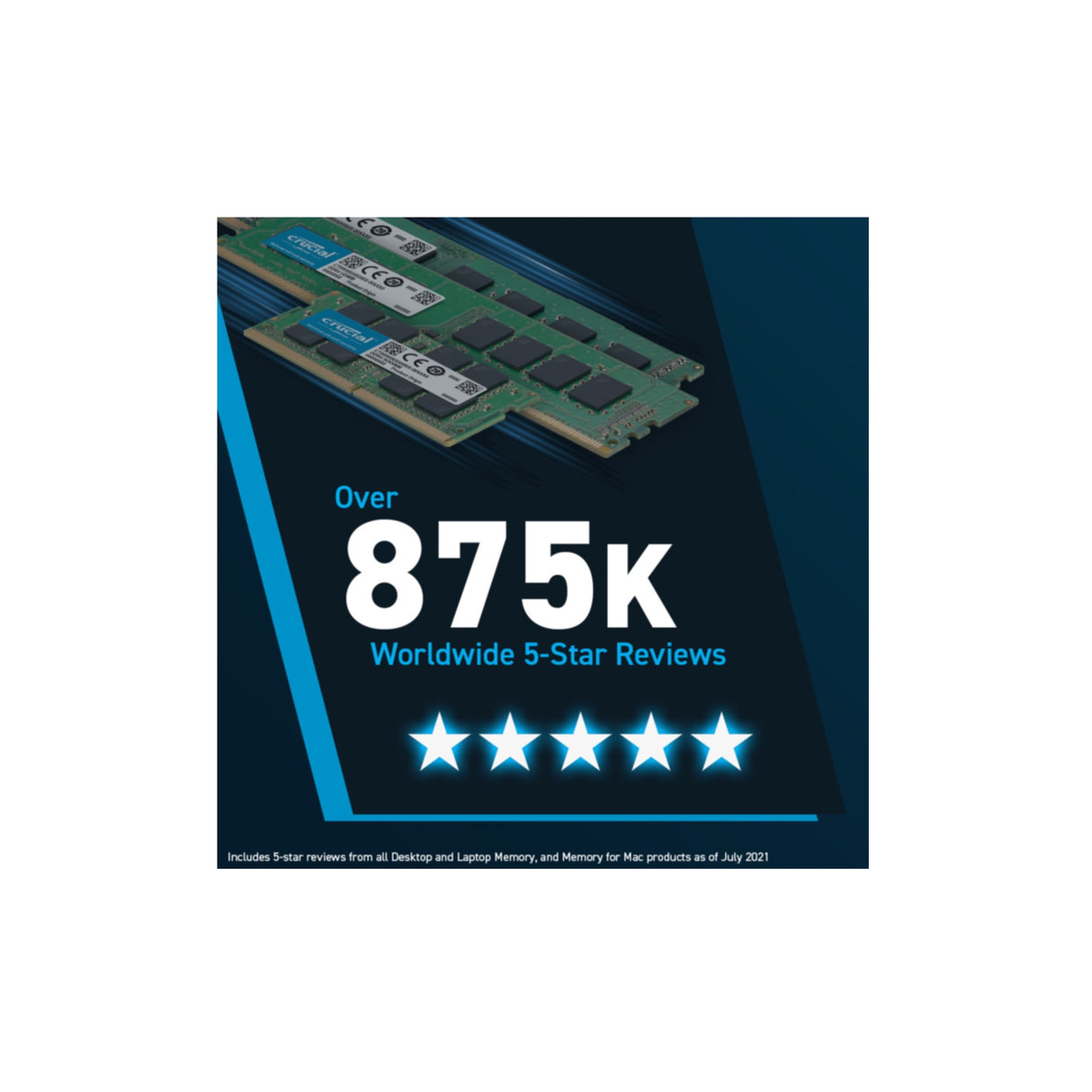 DDR5 8GB PC 5600 Crucial CT8G56C46U5