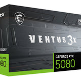 VGA MSI GeForce® RTX 5080 16GB VENTUS 3X OC PLUS