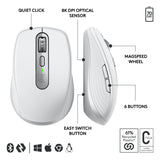 Mouse Logitech MX Anywhere 3S for Business Wireless white (910-006959)