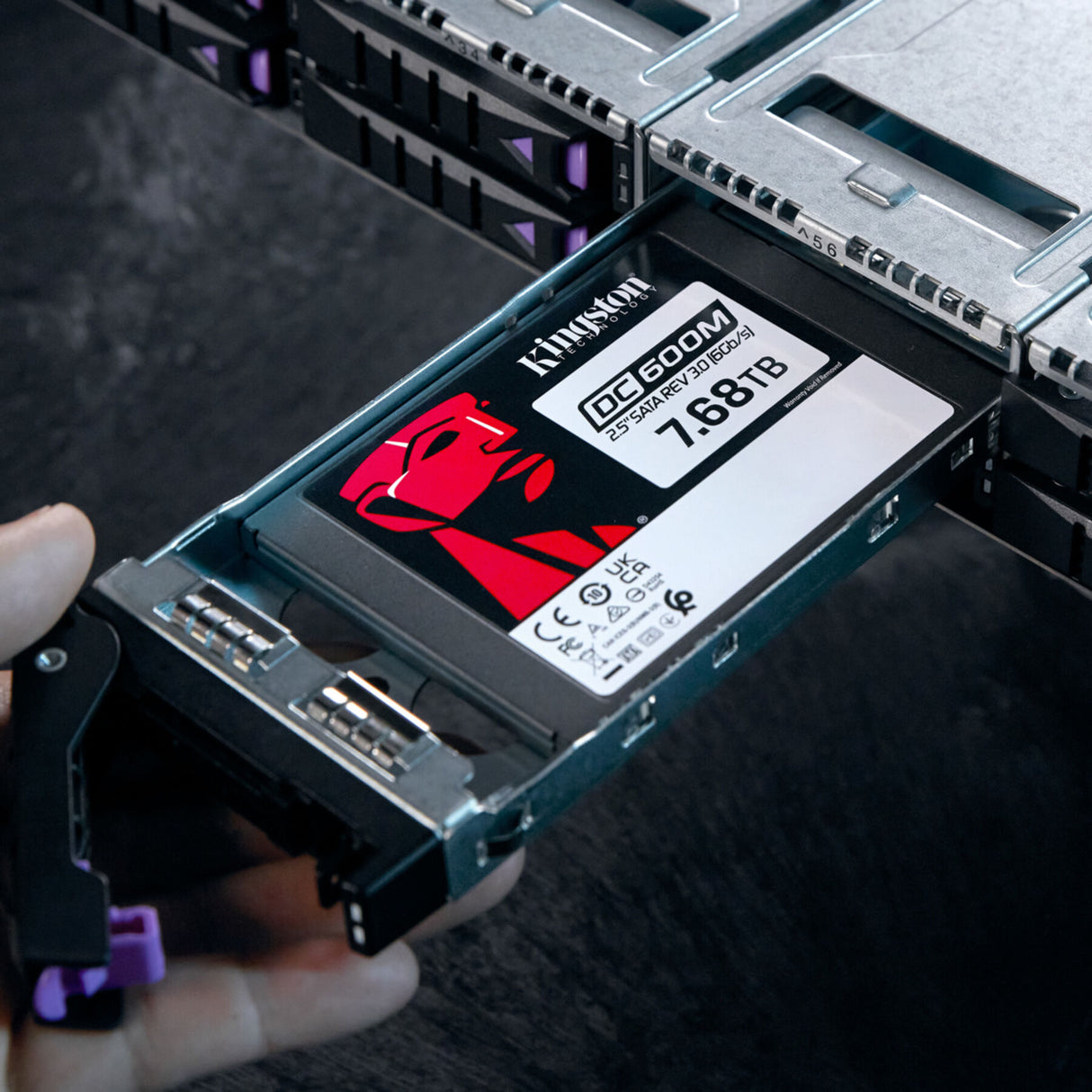 SSD Kingston DC600M 7,68 TB Sata 3.0 2,5" Enterprise SEDC600M/7680G
