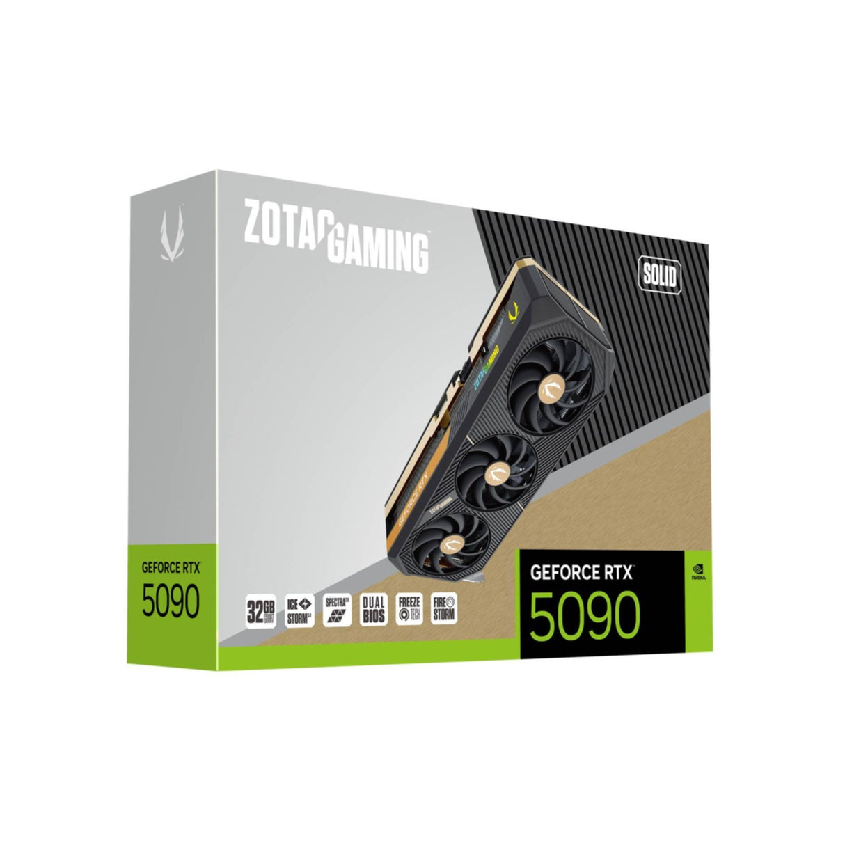 VGA ZOTAC GeForce® RTX 5090 32GB SOLID GAMING