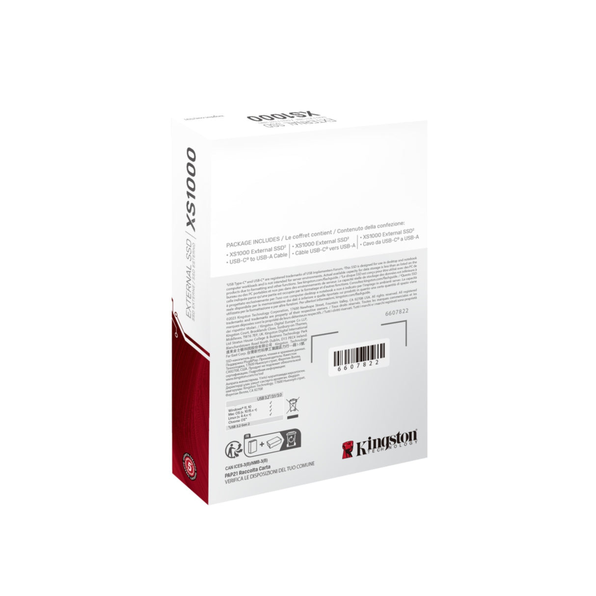 SSD extern Kingston XS1000 2TB SXS1000/2000G