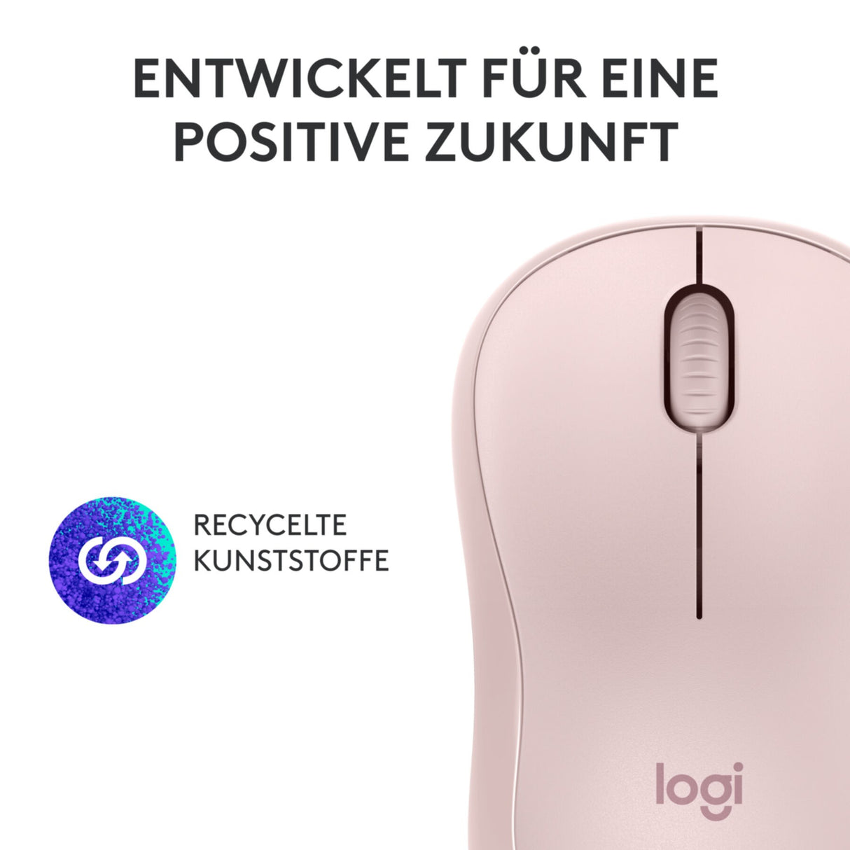 Mouse Logitech M240 wireless rose (910-007121)