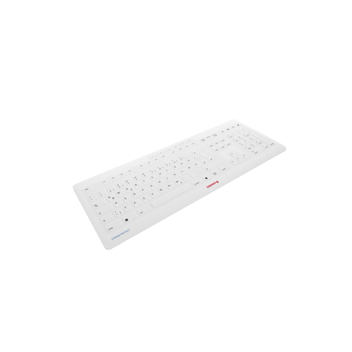Keyboard Cherry Stream Wireless + USB white (DE) (JK-8552DE-0)
