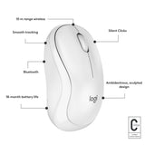 Mouse Logitech M240 Bluetooth white (910-007120)