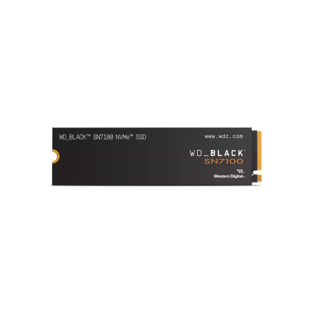SSD WD Black 500GB SN7100 NVME M.2 PCI Express WDS500G4X0E PCIe 4.0 x4