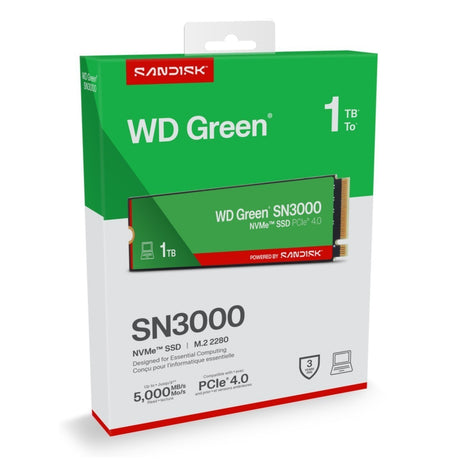 SSD WD Green 1TB SN3000 NVME M.2 PCI Express Gen4 x4 WDS100T4G0E [88974_5_1280x1280..jpg]