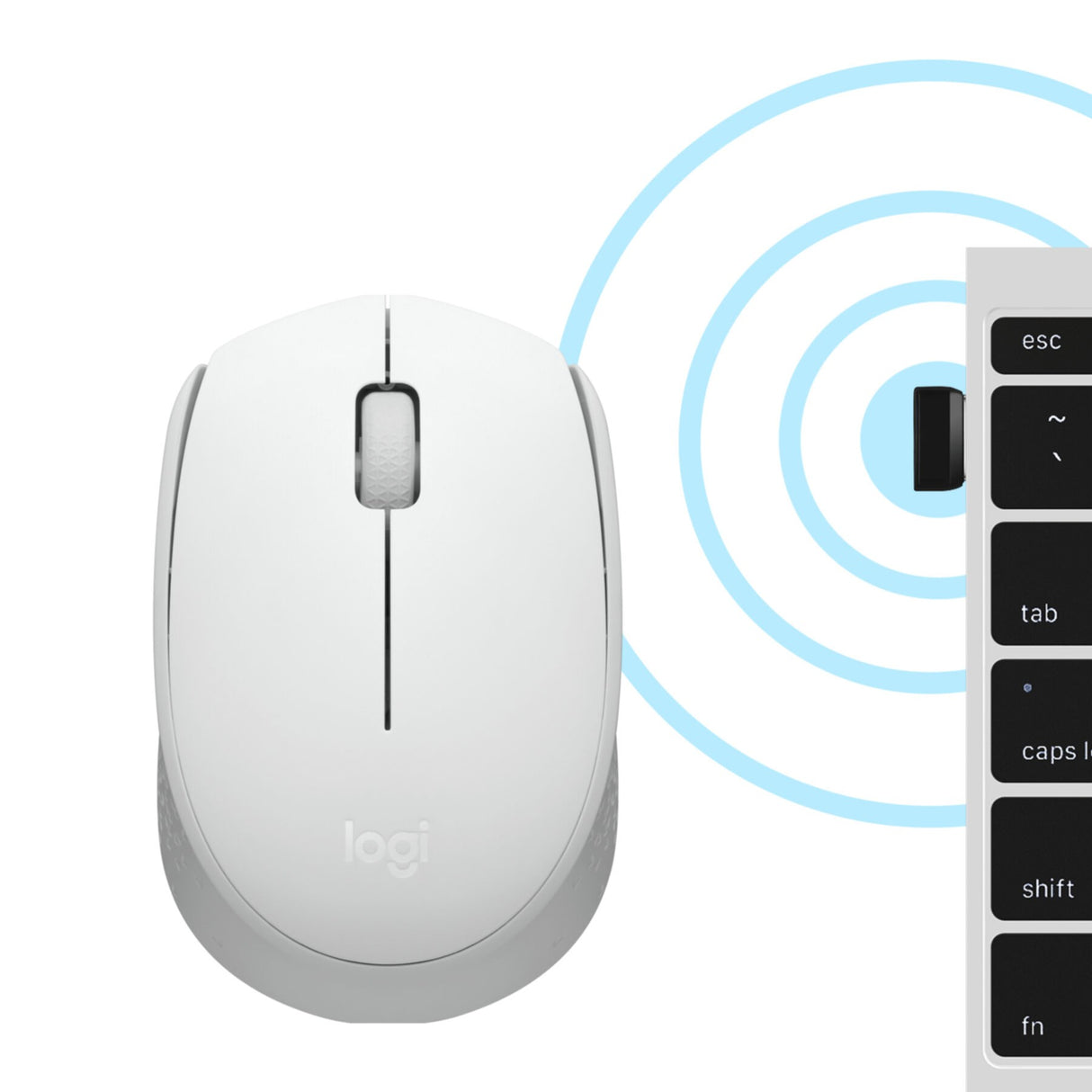 Mouse Logitech M171  Wireless white (910-006867)