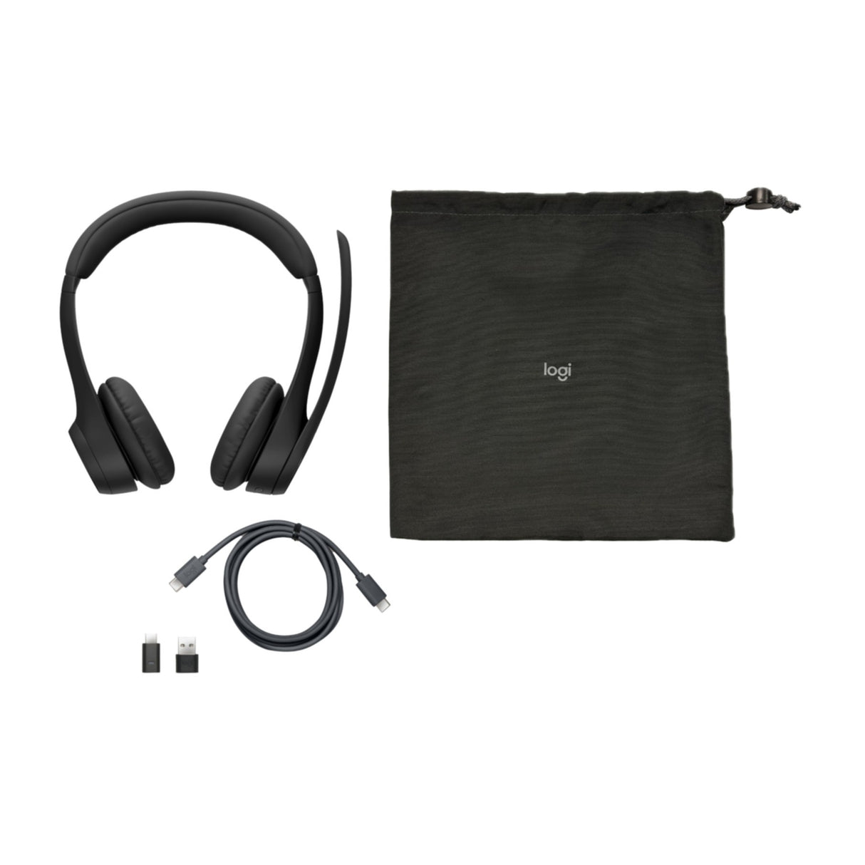 Headset Logitech Zone Wireless 305 schwarz (981-001451)