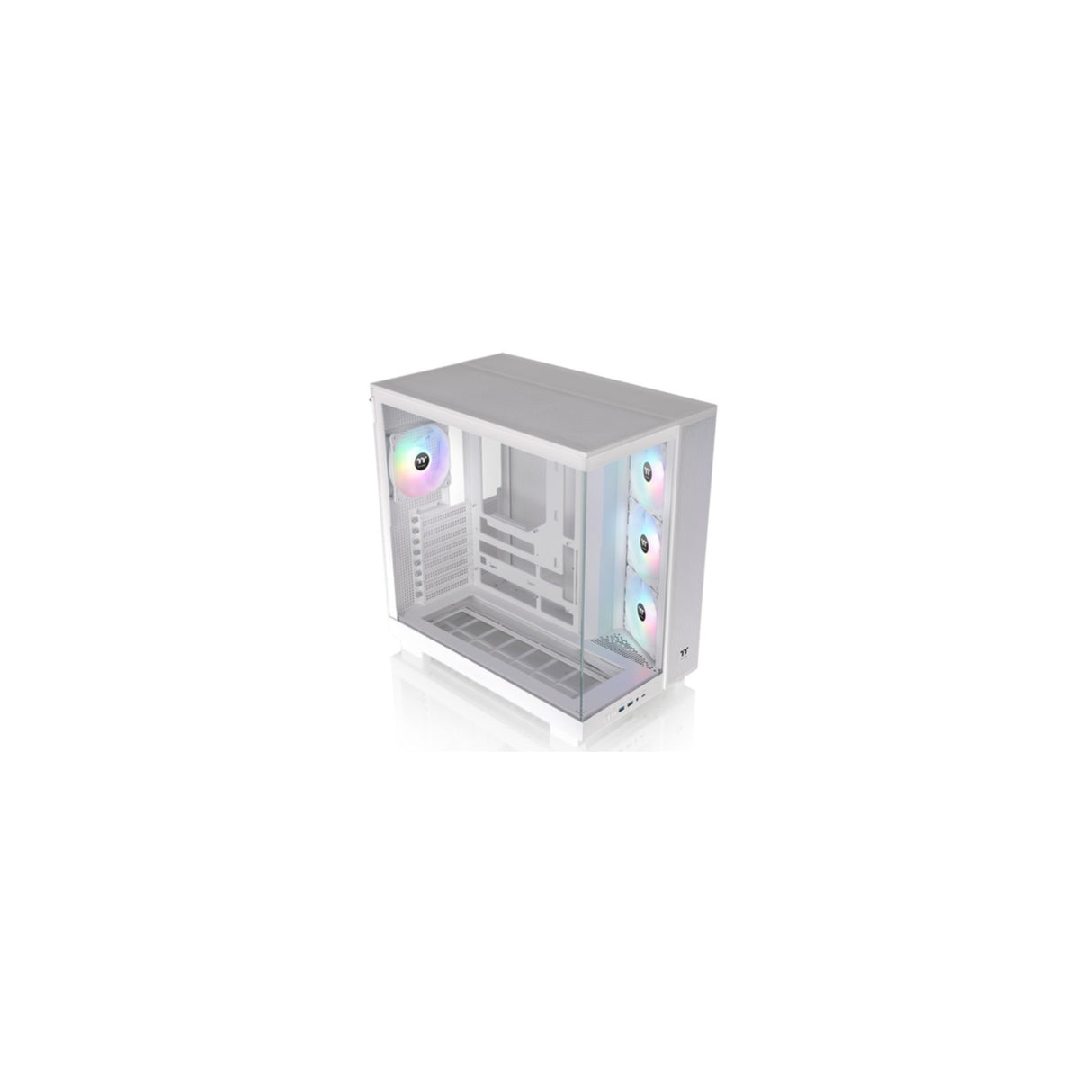 PC- Gehäuse Thermaltake View 380 XL TG ARGB Snow White