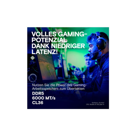 DDR5 32GB KIT 2x16GB PC 6000 Crucial PRO Overclocking Edition CP2K16G60C36U5W weiß, Bild 2
