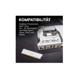 DDR5 32GB KIT 2x16GB PC 6000 Crucial PRO Overclocking Edition CP2K16G60C36U5W weiß