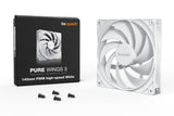PC- Gehäuselüfter Be Quiet Pure Wings 3 high-speed 140mm PWM white BL113, Bild 3