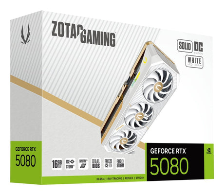 VGA ZOTAC GeForce® RTX 5080 16GB SOLID OC White Edition, Bild 7