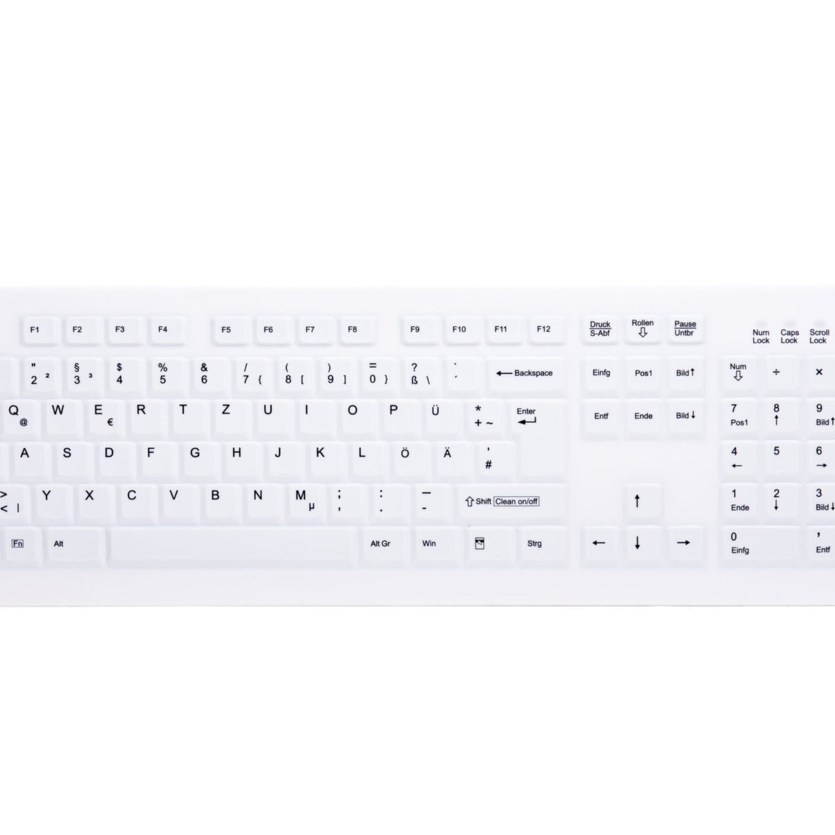 Keyboard Cherry Medical ACTIVE KEY AK-C8100 Wireless white (AK-C8100F-FUS-W/GE)