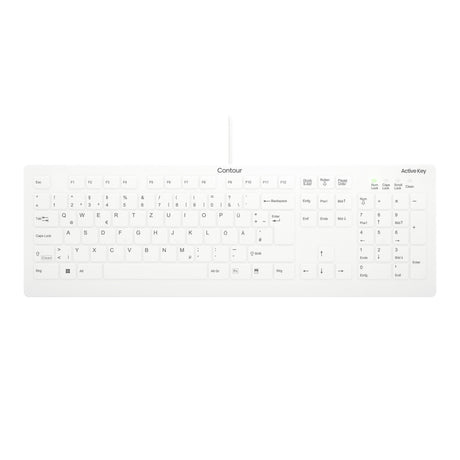 Keyboard Conotur Medical ACTIVE KEY AK-C8112 wired white (AK-C8112-U1-W/DE)