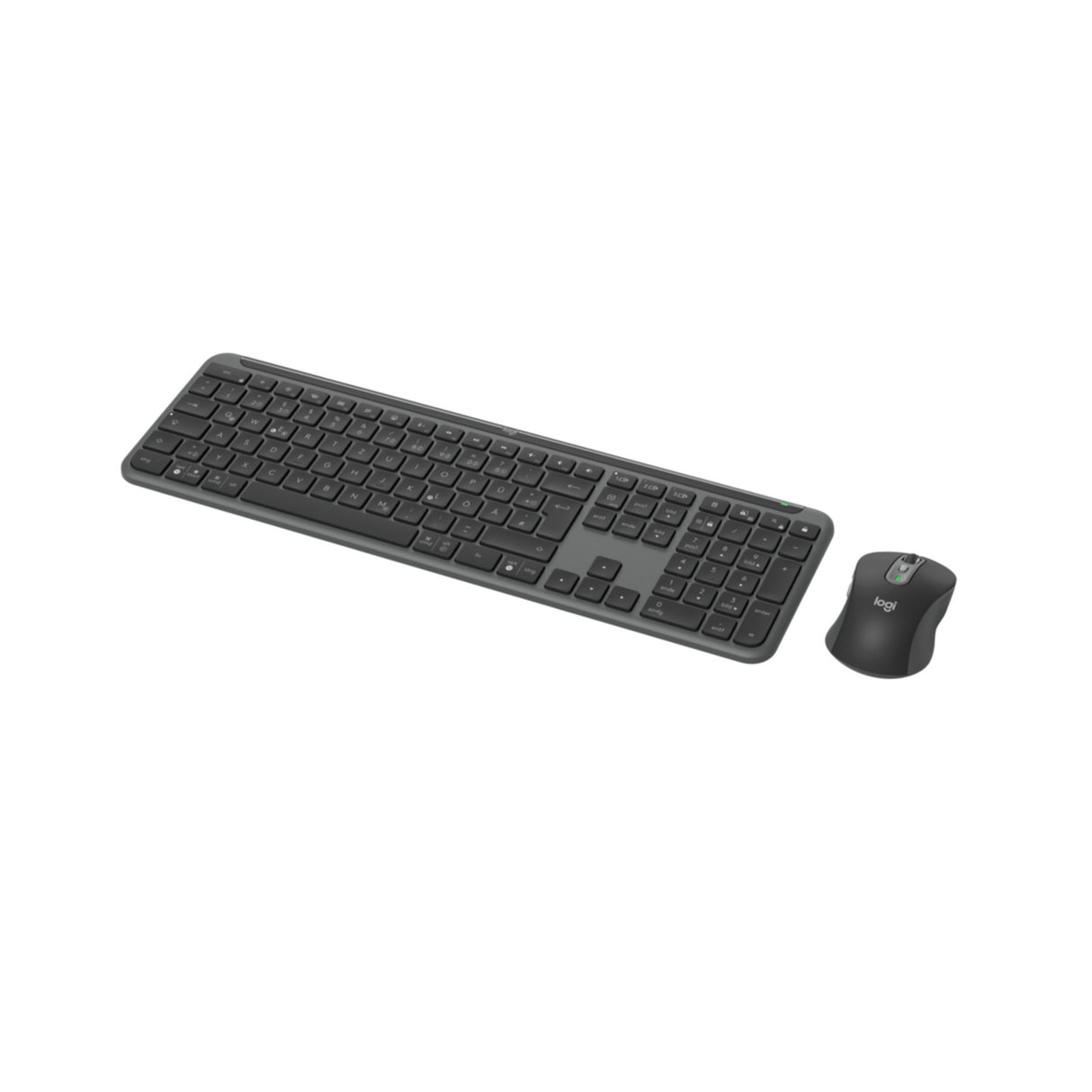 Keyboard & Mouse Logitech Wireless Combo MK950 slim black (DE) (920-012483)