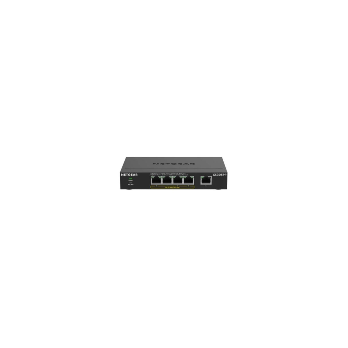 NETGEAR Switch 5-port 10/100/1000 GS305PP-300EUS