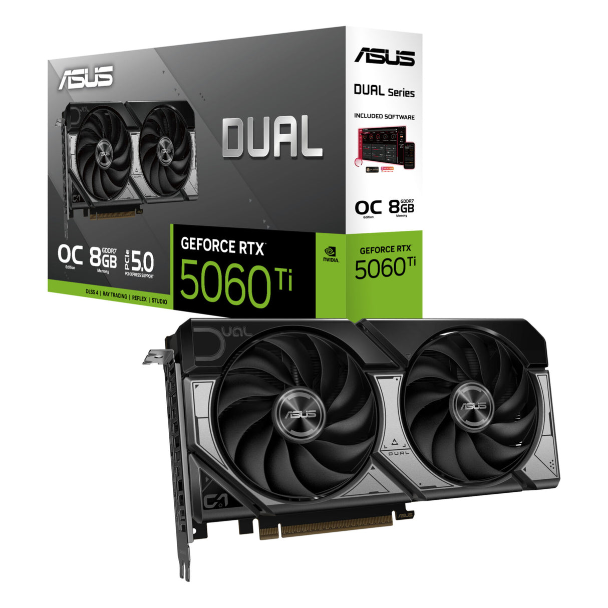 VGA Asus GeForce® RTX 5060TI 8GB Dual OC