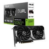 VGA Asus GeForce® RTX 5060TI 8GB Dual OC